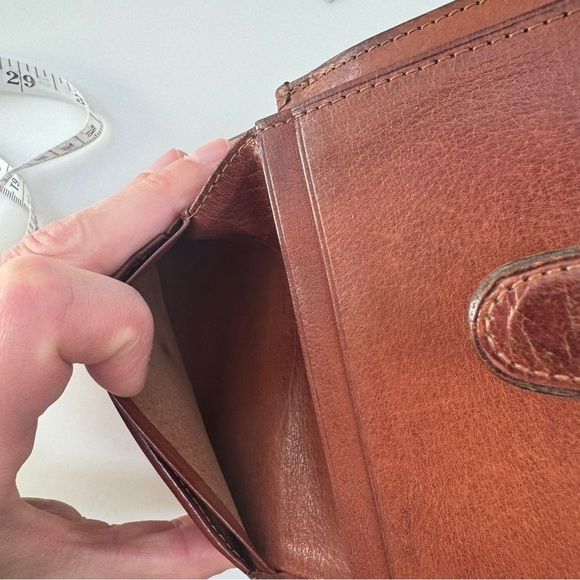 Coach Vintage Brown Wallet Cardholder with Kisslock - Picture 4 of 8